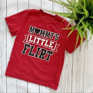🚗 4T Boy Red Print T-shirt